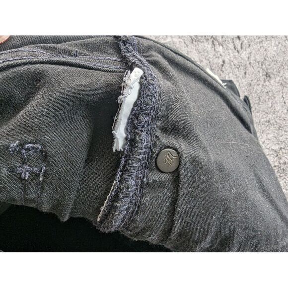 Madewell 9" High Rise Skinny Jeans Women's Size 29T Black - Picture 6 of 14